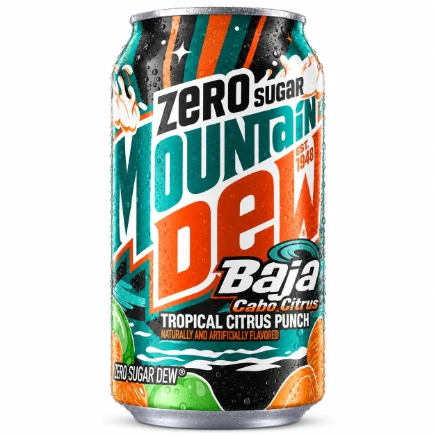 Mountain Dew Cabo Citrus Zero 0,355 l