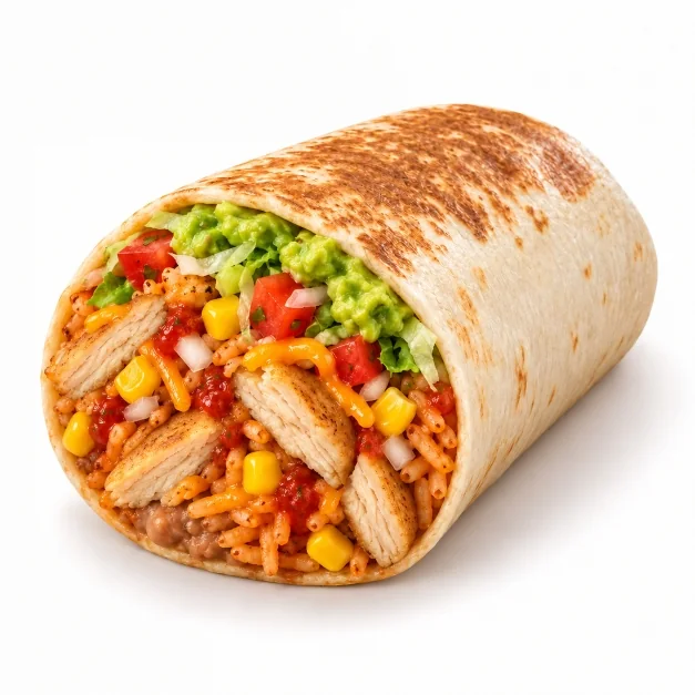 Plant-Based Fiesta Burrito